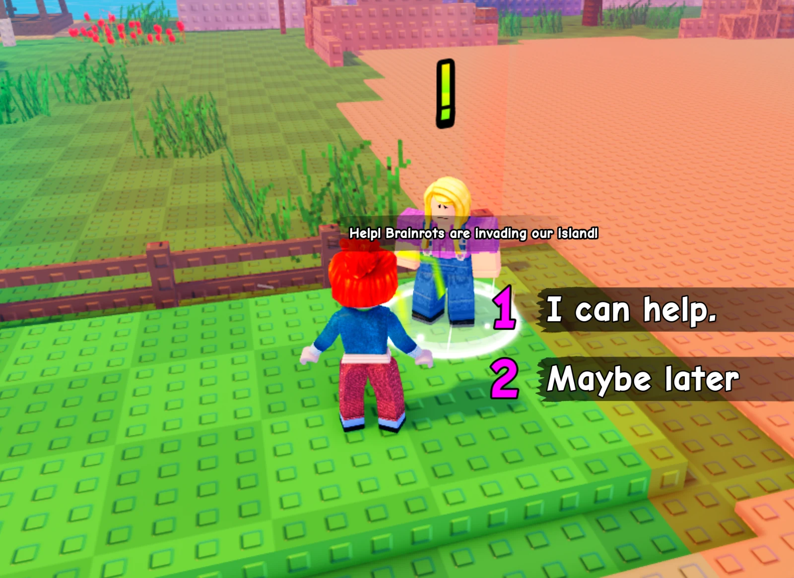 Brainrot Seas Starter Island Quest NPC